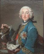 Louis Tocque Portrait of Frederick Michael of Zweibrucken France oil painting artist